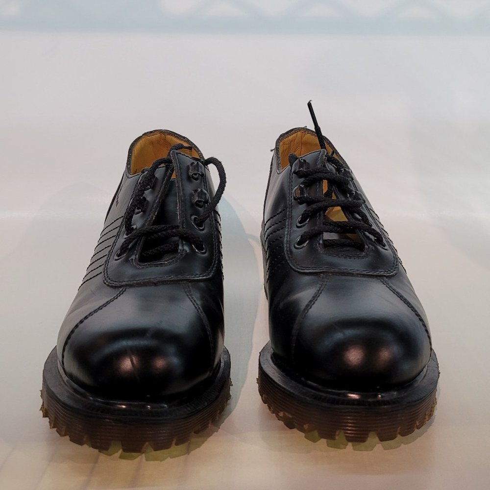 Dr. Martens Leather chunky-heeled Shoes (women's 38.5) - Picture 2 of 5